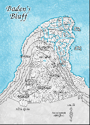 Baden's Bluff proper