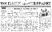 XLII, Vol. 1, Issue #1  - COVER - Friday, August 31, 1888