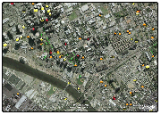  Want to know where stuff is?  Easy-peasy...  Here we can see various important things you might be looking for:  Banks, Grocery Stores, Retail Outlets, Schools, Sports Areas, Forest/Parks and more...