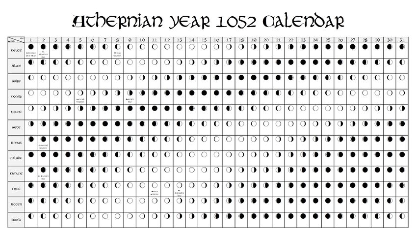AY1052 Calendar