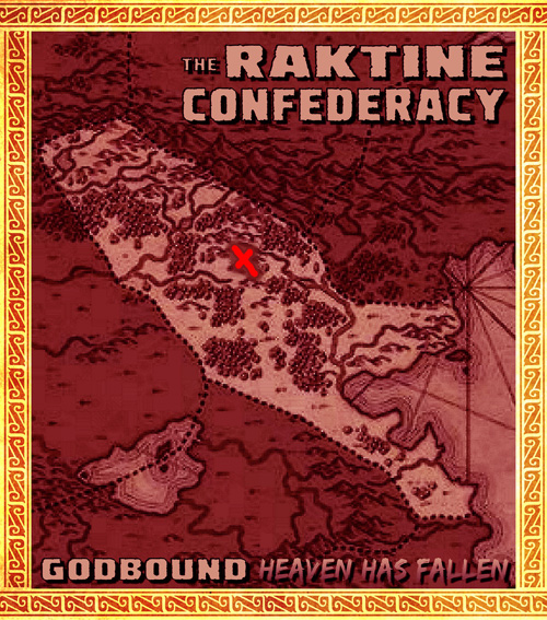Map of the Raktine Confederacy