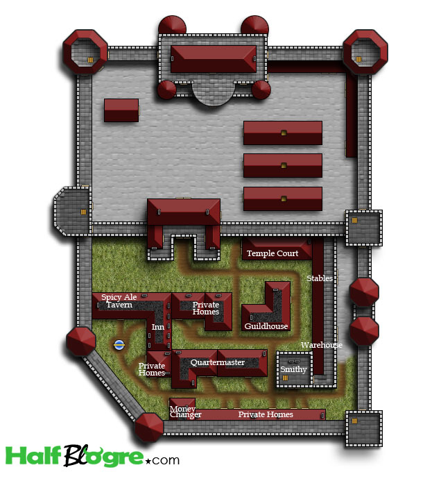 the keep on the borderlands map