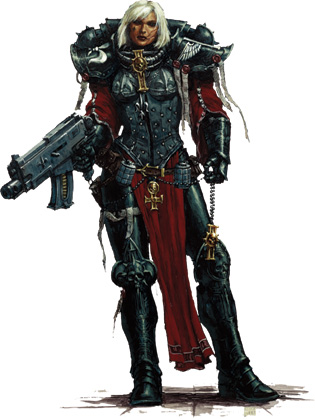 (Temporary placeholder as a picture of Hammer Captain Inquisitor Minerva Yordanova.)