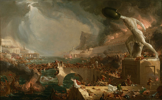 Cole Thomas The Course of Empire Destruction 1836.jpg