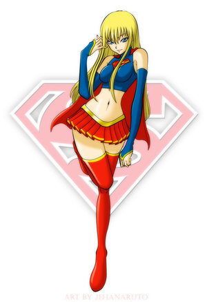 Supergirl anime style by jehanaruto.jpg