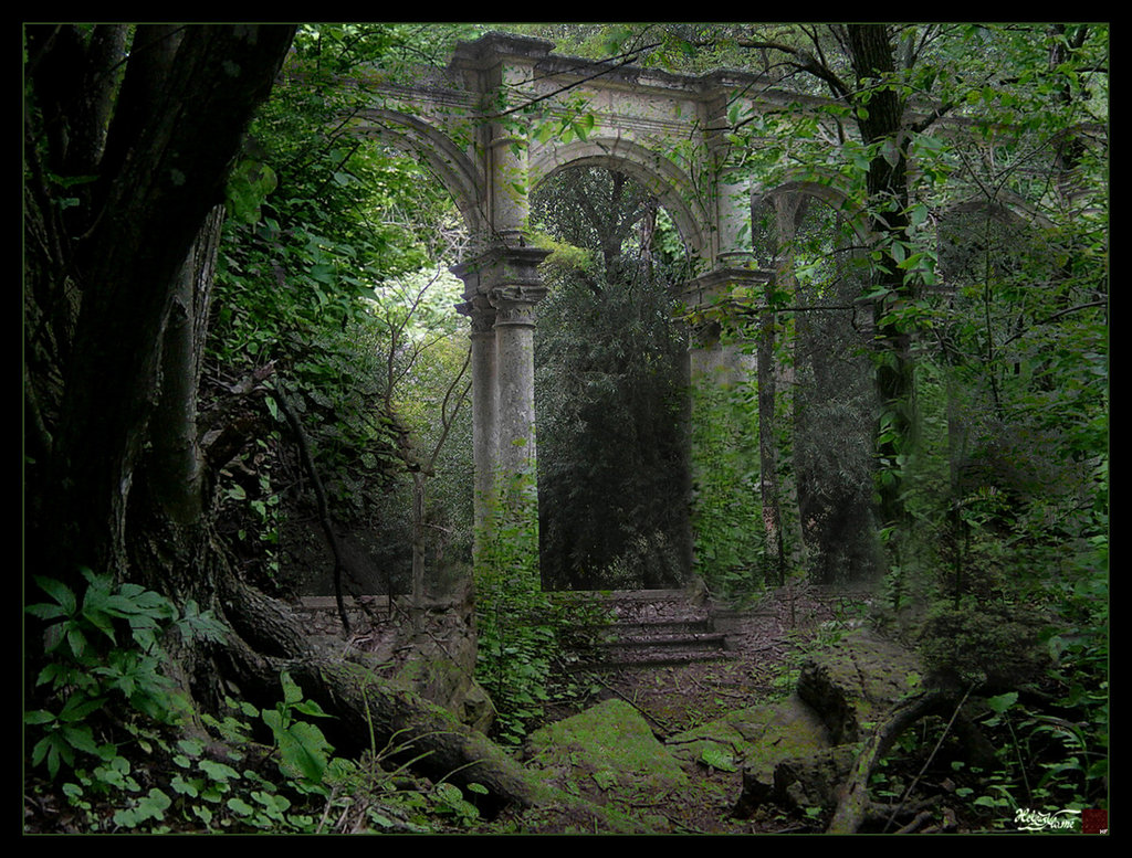 Forest Ruins by HeliusFlame.jpg