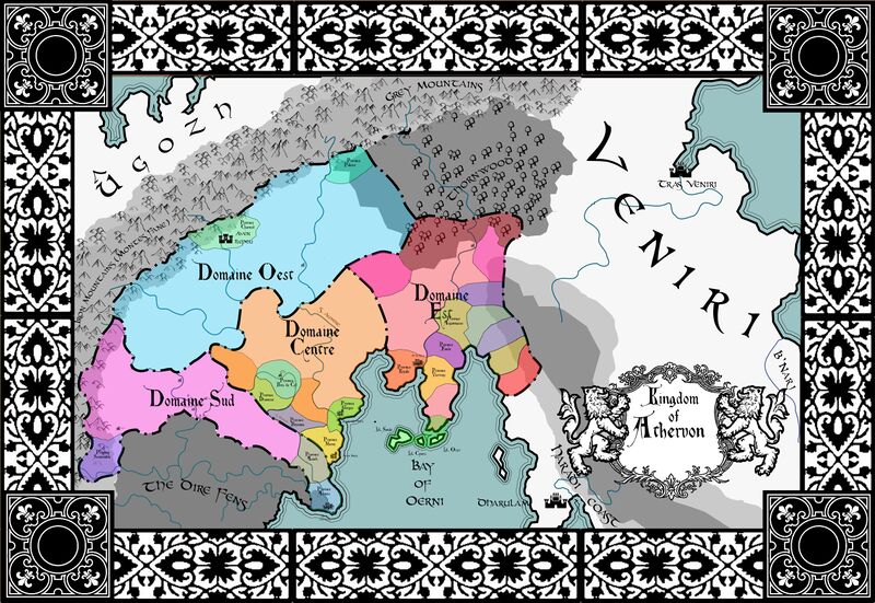 Map of the Kingdom of Athervon
